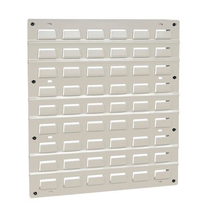 Global Industrial Steel Louver Panel, 18 in W x 19 in H, Tan 249288ATN
